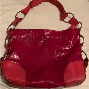 Donald J Pliner Red Purse